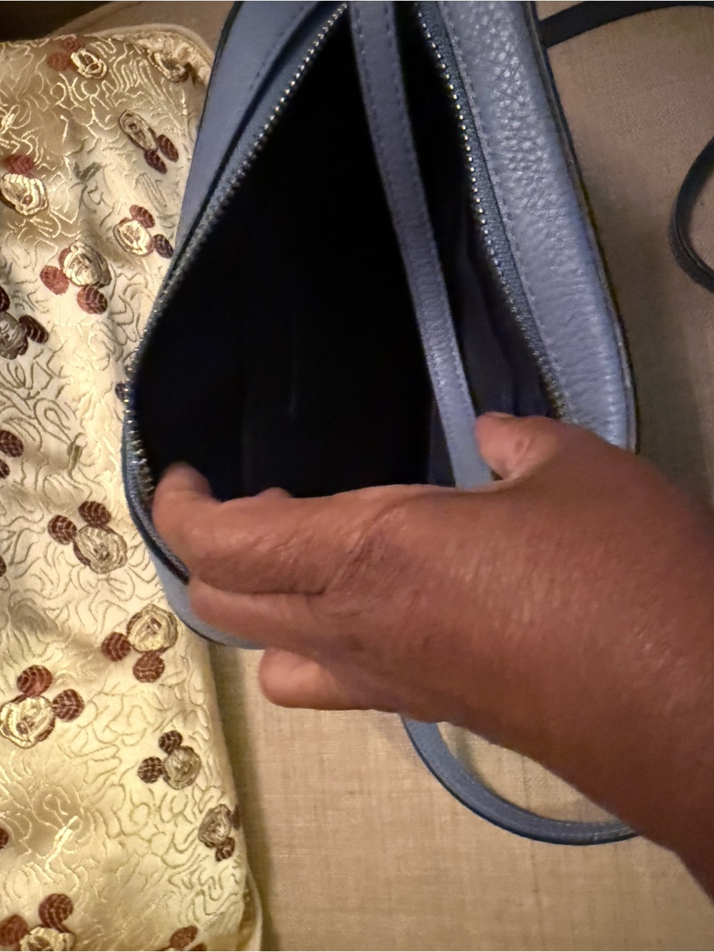 Coach Lavender Blue Cinderella Crossbody Bag - Picture 2 of 5
